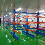 Tailored Steel Barrel Cantilever Warehouse Racks Heavy Duty Color Powder Coated