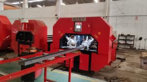China 380V Angle Steel Punching And Shearing Machine For Steel Red 15KW 12mm X 125mm factory