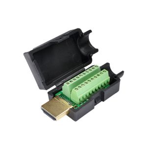 China HDMI Male Jack to Screw Terminal Block Breakout Board Adapter factory