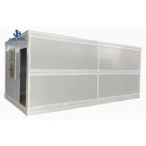 China Container Shipment Prefabricated Mobile Home Kiosk House with Steel Door and Toilet factory