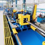 ERW Steel Pipe Forming Machine Welded Tube Manufacturing Line 76.2-165 x 6mm