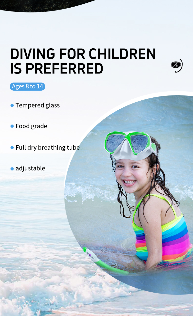 OEM Swimming Goggles And Snorkel Underwater Diving Equipment