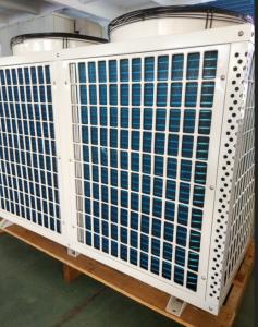 China 15p Swimming Pool Heat Pump Dehumidify Constant Temperature Anti - Corrosion Stainless Steel Shell factory