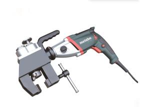 China Narrow Design Cold Cutting Pipe Equipment With METABO Motor Ajustable Speed factory