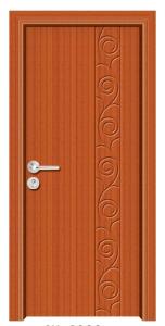China AB-GM8033 PVC MDF interior door factory