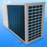 Wifi Electric Air Source Heat Pump With Oil Heater For DHW Heating