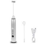 DC 5V USB Rechargeable Milk Coffee Frother , 3 Modes Wireless Foam Egg Frother