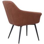 Home Furniture General Synthetic Leather Low Back High PU Leather Dining Chairs