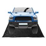 PVC Portable Car Washing Mat Easy To Clean Black Grey