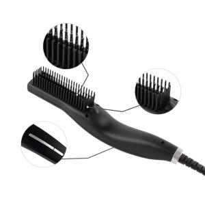 China Fixed Cord 11 Million/Cm3 Beard Flat Iron Brush factory