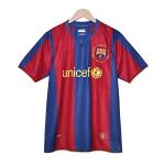 Barcelona 2007 Home Retro Football Jersey Red And Blue Legend