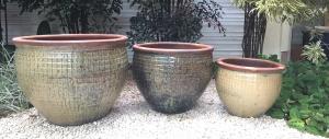 China Rustic Garden Pots, Outdoor Pots, Ceramic Pots, 9563 S/5 factory