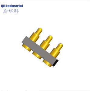 China 3Pin Norway Ce Standard Female Connector Magnetic spring loaded pin Connector Magnetic spring loaded pin Cable Connector on sale