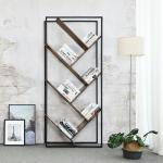 Metal Frame Bookshelf for Sale, Industrial Bookshelf Furniture, Unique Design