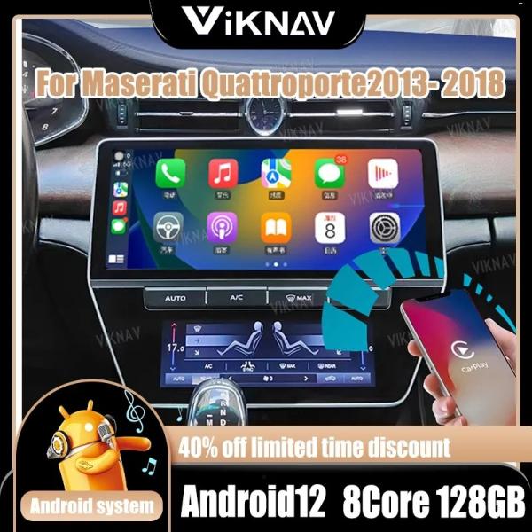 12.3 inch Head Unit For 2013-2018 Maserati Quattroporte Multimedia Player GPS