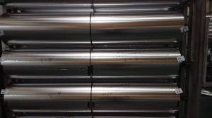 China 0.14mm * 270mm Coated Aluminum Foil Blue Colour For Hot Rolled Thick Plate factory