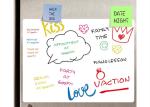 Kitchen Fridge Magnetic Dry Erase Whiteboard Sheet With Stain Resistant