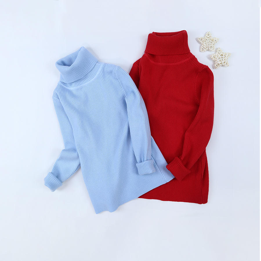 In stock baby knit sweater jumper designs slim fit baby girls' sweater clothes for autumn winter