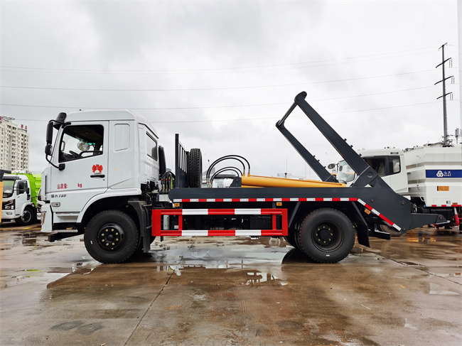 Customized D9 4x2 Brand New DONGFENG Dump Truck Swing Arm Garbage Truck