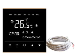 China Household Wireless Heating Thermostat 6 Period Programmable AC230V factory