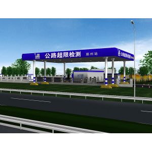 China AC 220V Voltage Weigh In Motion Station Featuring On-site Data Storage for Vehicle Weight Monitoring and Traffic Control on sale