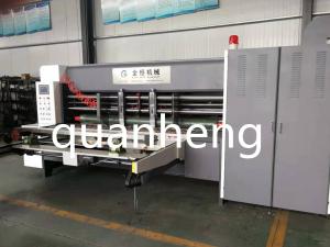 China 60pcs 10.4&quot; Corrugated Cardboard Flexo Printer Slotter Machine factory