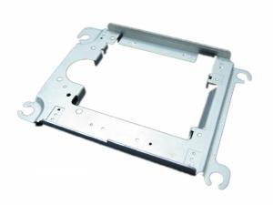 China Precision metal stamping parts made of electro - galvanized steel material, used in automotive electronics factory