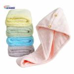 Magical Water-Absorbent Towel Woman Long Hair Drying Wrap Turban Towel Hair