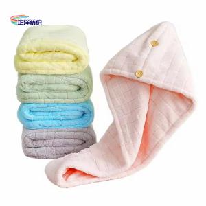 China Magical Water-Absorbent Towel Woman Long Hair Drying Wrap Turban Towel Hair Natural Drying Towel factory