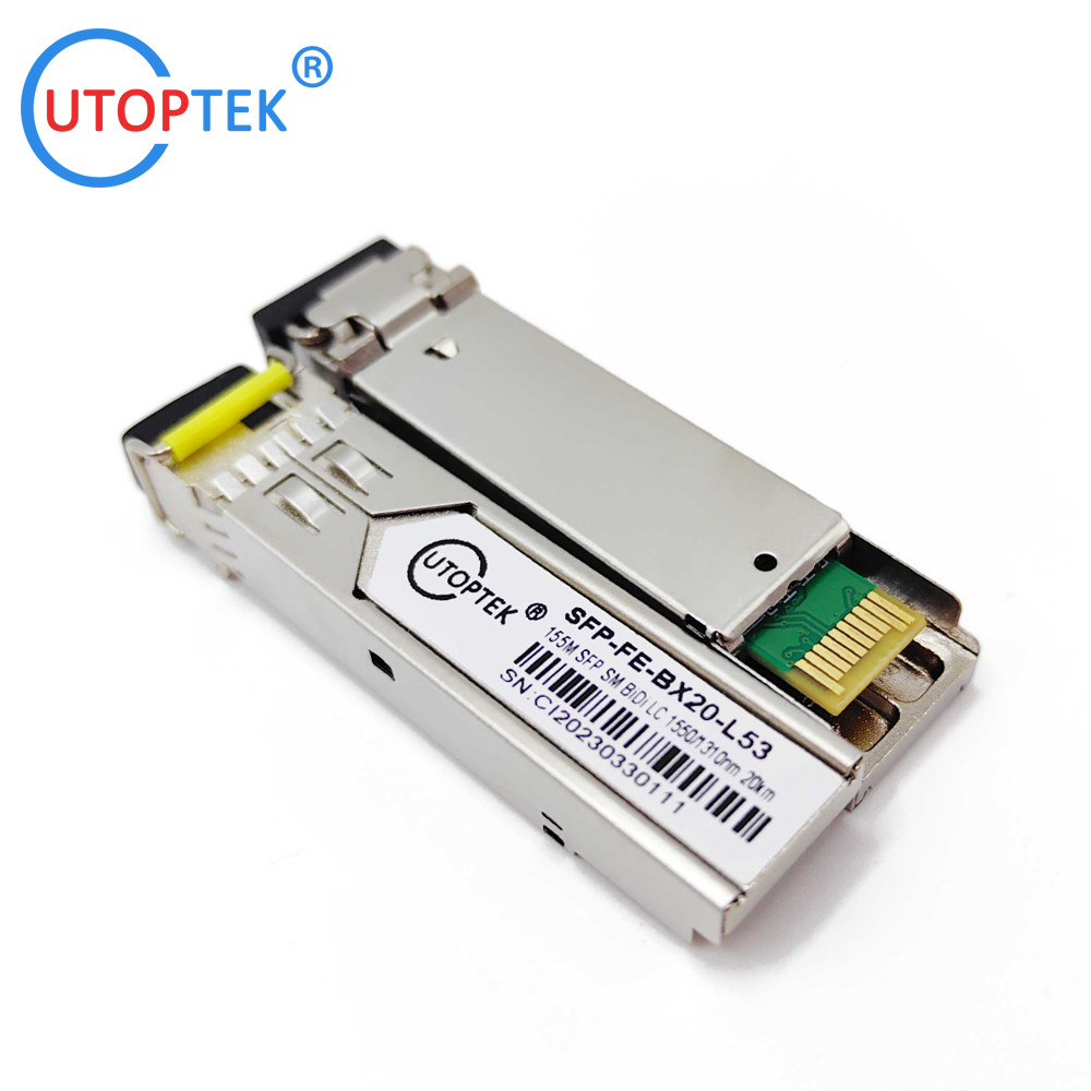 155M SFP SMF Bidi LC 20km 1310/1550nm optical fiber sfp transceiver module for cisco/huawei/ZTE/Viettle