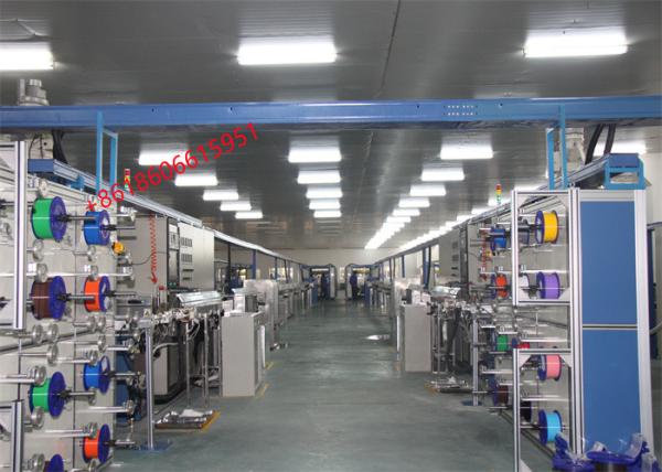 Multi Color Sj50 1.2mm Cable Extrusion Machine Fiber Optic Secondary Coating