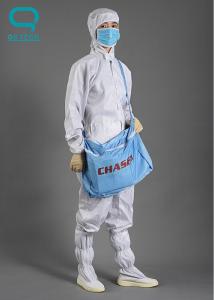 China ISO14001 Certificated Customized ESD Cleanroom Shoes ESD Fabric For Unisex factory