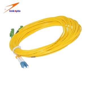 China Telecommunication Networks Simplex Patch Cord , SM Single Mode 15m Patch Cable factory
