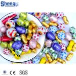 Food Beverage Automatic Giant Chocolate Ball and Egg Wrapping Machine 2900*1500