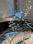 Long Crystal Butterfly Duplex Building Villa Hotel Club Light Luxury Spiral