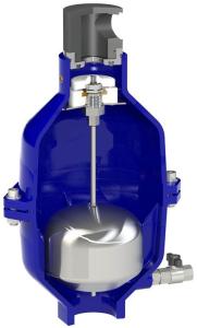 China SS316 Vacuum Water Pipeline DN150 Flanged Ends Air Relief Valves factory