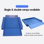 SOHE 600*800mm 500KG Carbon Steel Ultra Low Platform Scale Division 0.2KG Double