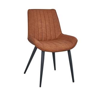 China Wood Imitated Solid Back ODM Fabric Dining Room Chairs factory