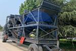 Transportation Mixer JZM500 25m3/H Mobile Concrete Batching Plant