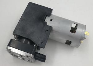 China 14L/M Flow Electric Piston Pump -85kpa Vacuum 12 Volt DC Brush Motor Oil Resistant factory