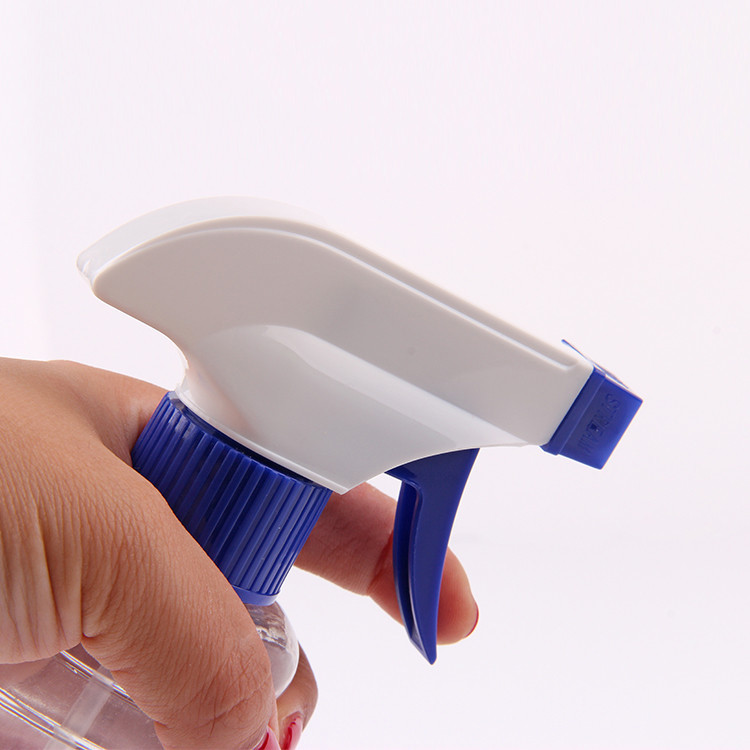Blue White 28mm Spray Trigger ODM Spray Bottle Trigger Heads