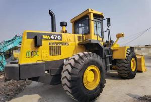China Second Hand Komatsu WA470-3 Wheel Loader Used Front Loader factory