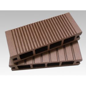 China Exterior garden wpc decking flooring with groove WD135H25B on sale