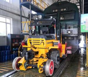 China Two Way Traction Electric Rail Car Mover Rail And Road Tractor Anti Derailment factory