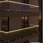Australia Standard Home Aluminium Glass Handrail Fencing China Windproof