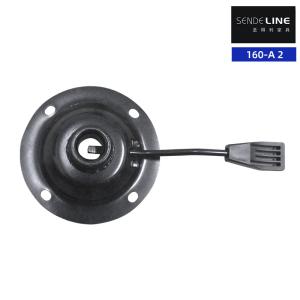China Home Office Swivel Chair Chassis Round 160mm Comfortable With Lumbar Support factory