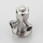 Wall-Mounted Iron / Brass Ammunition Cartridge Two-Way Angle Stop Valve For