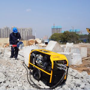 China Petrol Hydraulic Power Pack Unit 80LPM Custom Hydraulic Power Units on sale