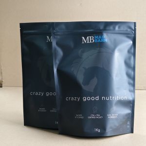 Custom Printed Stand Up Pouch for Coffee 3 Side Seal Matte Finish Freshness Lock