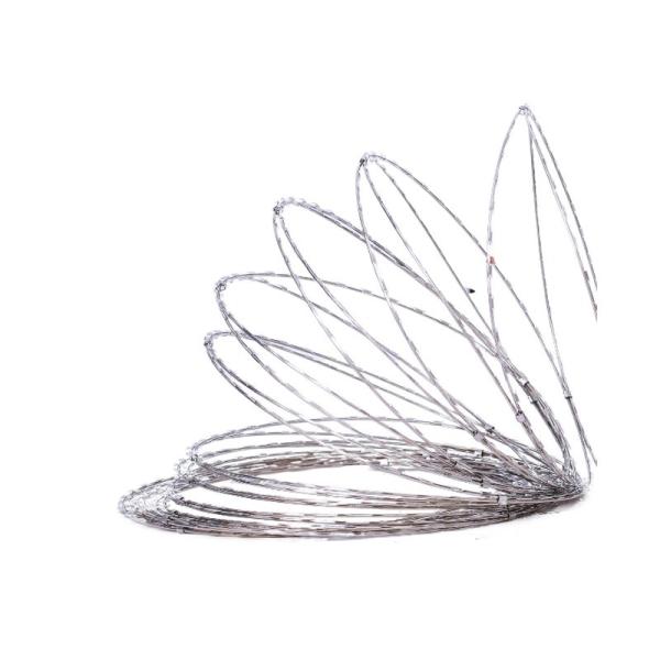 Galvanized Stainless Steel Wire Mesh Barbed Wire Fence with ISO9001 2008